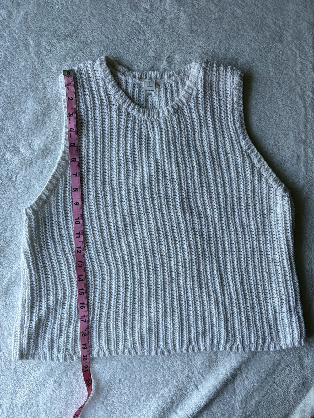 Old navy open stitch Sleeveless Sweater Vest.